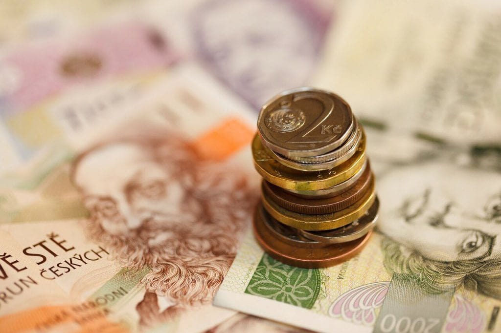 banknoty - pensja na już